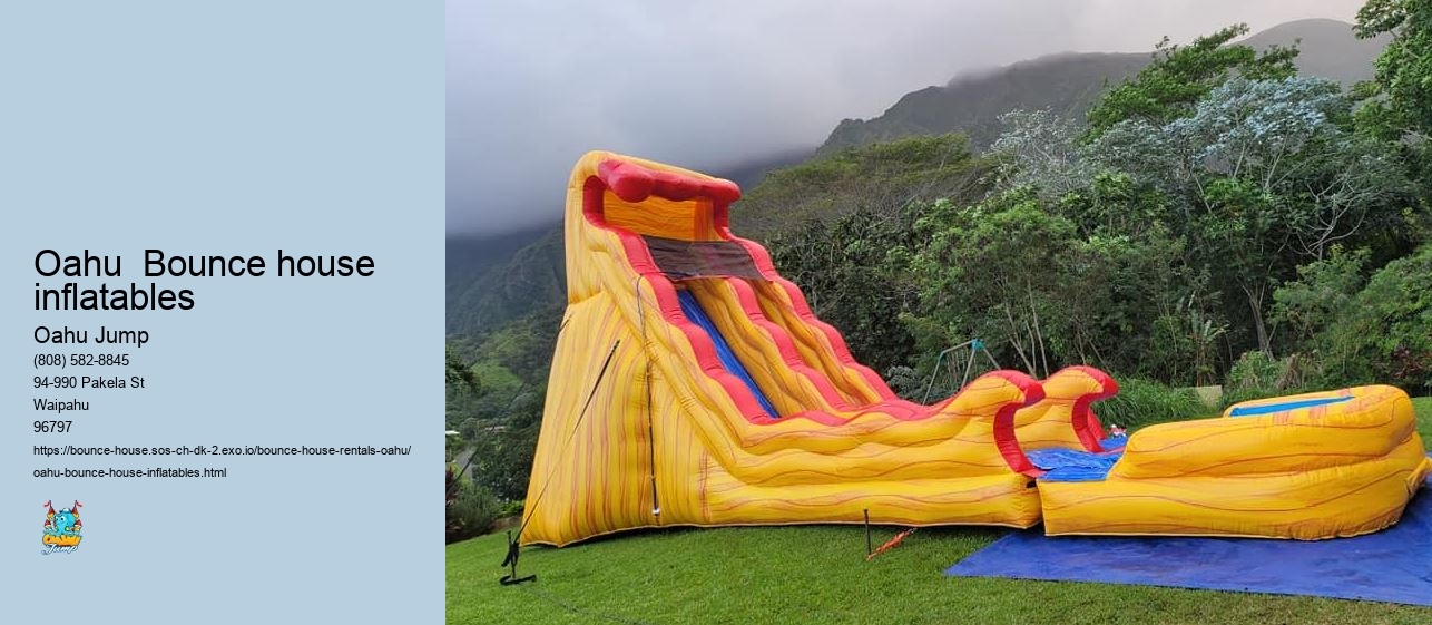 Oahu outdoor party rentals